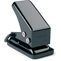 Rapesco PF15A001 15 Perforadora Metálica de un Agujero- Capacidad de 8 Hojas- Negro